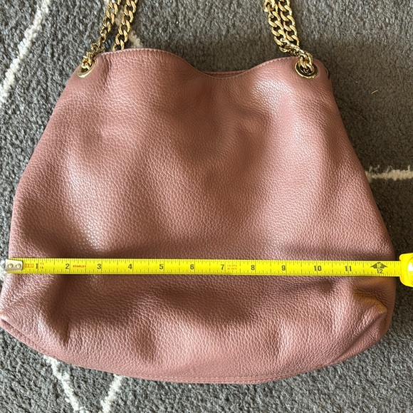 Michael Kors Handbag- Mauve with Gold Accents - Picture 12 of 13